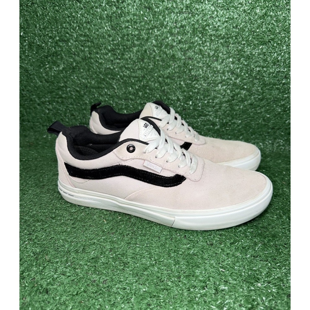Vans Mens Size 8 Kyle Walker Pro‎ Pink Suede Low Top Skate Shoes Casual Sneakers